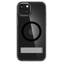 Заредете изображение във визуализатора на галерията – Spigen Ultra Hybrid S MagSafe case with stand for iPhone 15 Plus - black
