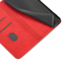 Заредете изображение във визуализатора на галерията – Magnet Fancy Case for Samsung Galaxy S23+ flip cover wallet stand red

