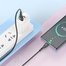 Заредете изображение във визуализатора на галерията – Borofone Cable BX98 Superior - USB to Typ C - 3A 1 metre black
