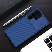 Заредете изображение във визуализатора на галерията – Nillkin CamShield Pro Case for Samsung Galaxy S23 Ultra cover with camera cover black
