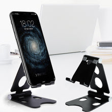 Заредете изображение във визуализатора на галерията – Desktop holder, stand for phone, tablet Type 3 black

