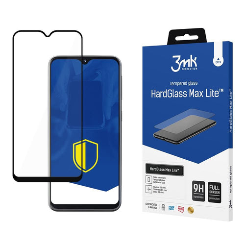 Samsung Galaxy A20e Black - 3mk HardGlass Max Lite™ - TopMag
