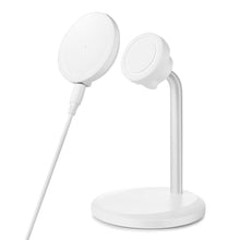Заредете изображение във визуализатора на галерията – ESR HALOLOCK SHIFT MAGNETIC MAGSAFE WIRELESS CHARGER WHITE
