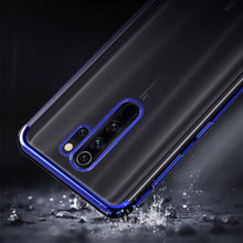 Заредете изображение във визуализатора на галерията – Clear Color Case Gel TPU Electroplating frame Cover for Xiaomi Redmi 9 red

