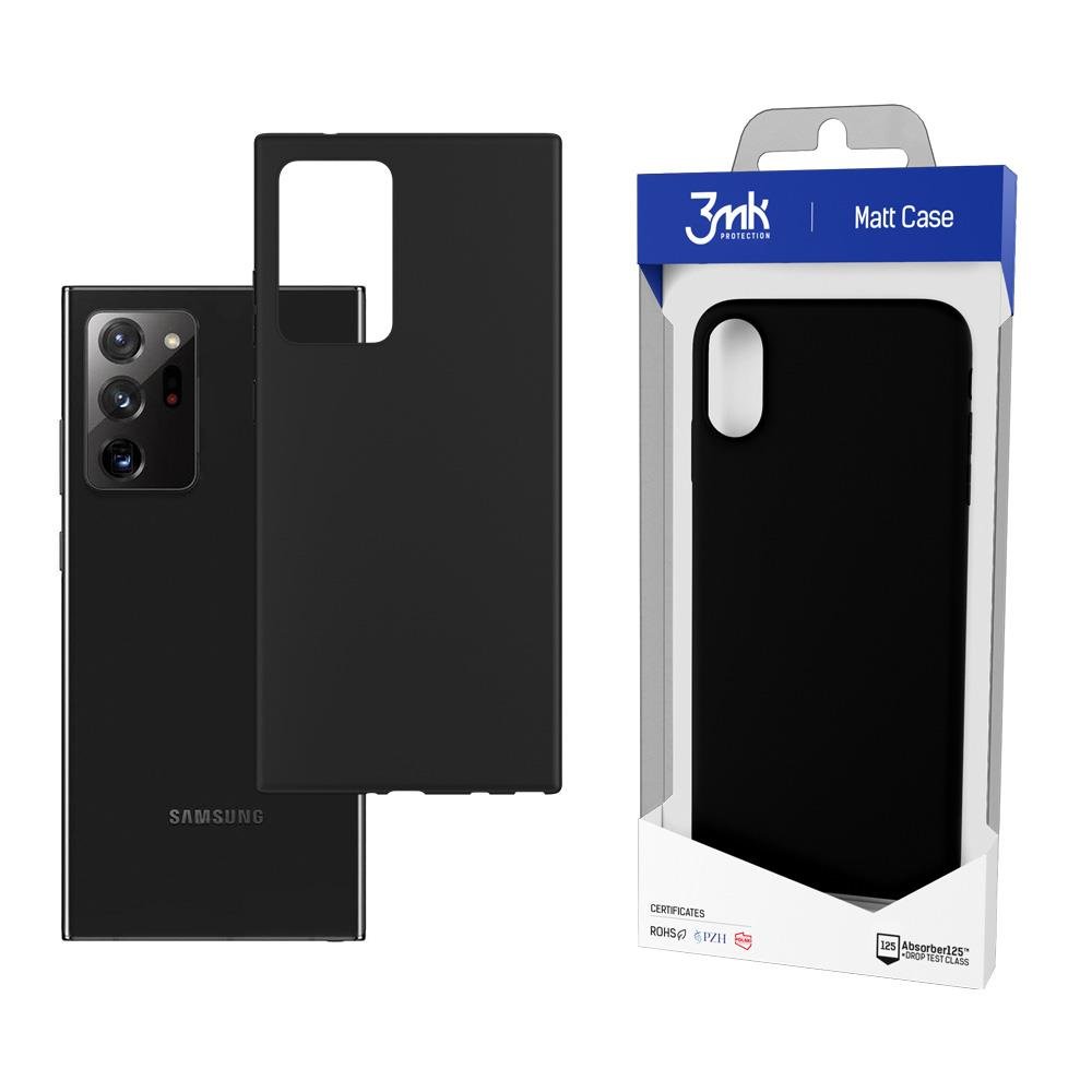 Samsung Galaxy Note 20 Ultra 5G - 3mk Matt Case black - TopMag