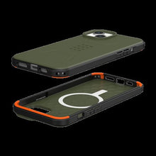 Заредете изображение във визуализатора на галерията – UAG Civilian Magsafe - protective case for iPhone 15 Plus (olive)
