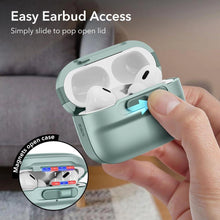 Заредете изображение във визуализатора на галерията – ESR Pulse Halolock Case with MagSafe for Apple AirPods Pro 1/2 - Green
