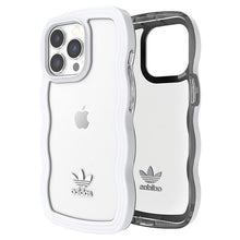 Заредете изображение във визуализатора на галерията – Adidas OR Wavy Case iPhone 13 Pro /13 6.1" white-transparent/white-transparent 51903

