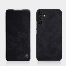 Заредете изображение във визуализатора на галерията – Nillkin Qin Leather Flip Wallet Case for Samsung Galaxy A34 5G | Brown
