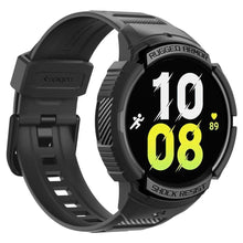 Заредете изображение във визуализатора на галерията – Spigen RUGGED ARMOR "PRO" GALAXY Watch 6 (44MM) BLACK
