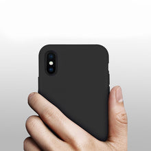 Заредете изображение във визуализатора на галерията – Silicone Case Soft Flexible Rubber Cover for iPhone XS / X red
