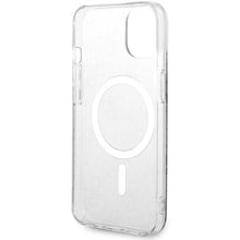 Заредете изображение във визуализатора на галерията – Original Case GUESS hardcase 4G MagSafe GUHMP14SH4STK for Iphone 14 black
