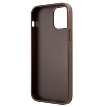 Заредете изображение във визуализатора на галерията – Guess GUHCP12S4GDBR iPhone 12 mini 5.4" brown/brown hardcase 4G Stripe
