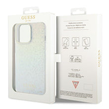 Заредете изображение във визуализатора на галерията – Original Case GUESS IML Faceted Mirror Disco Iridescent hardcase GUHCP15XHDECMI for Iphone 15 Pro Max multicolor
