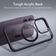Заредете изображение във визуализатора на галерията – ESR CH HALOLOCK MAGSAFE IPHONE 14 PRO CLEAR/PURPLE
