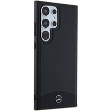 Заредете изображение във визуализатора на галерията – Original Case - hardcase Leather Textured &amp; Plain MagSafe MEHMS24L23RBARK for Samsung Galaxy S24 Ultra Black
