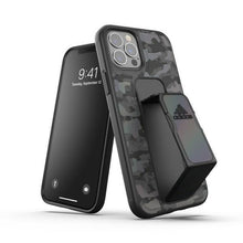 Заредете изображение във визуализатора на галерията – Adidas SP Grip Case CAMO iPhone 12/12 Pro czarny/black 42452
