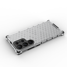 Заредете изображение във визуализатора на галерията – Honeycomb case for Samsung Galaxy S23 Ultra armored hybrid cover blue
