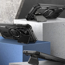 Заредете изображение във визуализатора на галерията – IBLSN Armorbox Mag Supcase case with MagSafe for Samsung Galaxy S24+ - black
