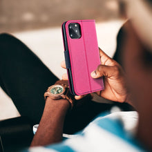 Заредете изображение във визуализатора на галерията – Fancy Book case for XIAOMI Redmi 10c pink / navy
