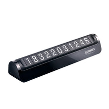 Заредете изображение във визуализатора на галерията – Ugreen car telephone number plate black (LP178)
