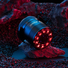 Заредете изображение във визуализатора на галерията – Wozinsky LED rear bicycle light with micro USB red light 5 modes black (WRBLB2)
