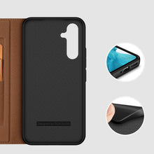 Заредете изображение във визуализатора на галерията – Dux Ducis Skin X2 case for Samsung Galaxy A54 5G flip cover wallet stand brown
