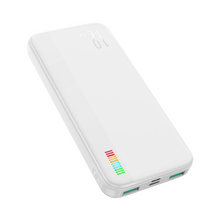 Заредете изображение във визуализатора на галерията – Joyroom powerbank 10000mAh Dazzling Series 12W white (JR-T016)
