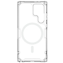 Заредете изображение във визуализатора на галерията – Nillkin Nature Pro Magnetic Case for Samsung Galaxy S23 Ultra with MagSafe armored cover white
