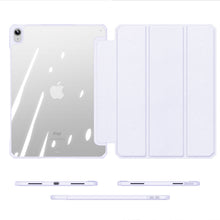 Заредете изображение във визуализатора на галерията – Dux Ducis Copa case for iPad 10.9'' 2022 (10 gen.) smart cover stand purple

