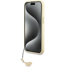 Заредете изображение във визуализатора на галерията – Guess 4G Charms Collection case for iPhone 15 - gray
