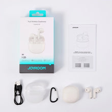 Заредете изображение във визуализатора на галерията – TWS Joyroom Funpods Series JR-FB1 Bluetooth 5.3 wireless headphones - beige
