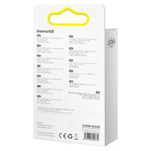 Заредете изображение във визуализатора на галерията – Baseus Crystal Shine Series cable USB cable for fast charging and data transfer USB Type C - USB Type C 100W 2m blue (CAJY000703) - TopMag
