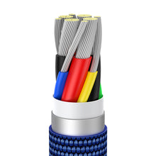 Заредете изображение във визуализатора на галерията – Baseus Crystal Shine Series cable USB cable for fast charging and data transfer USB Type C - USB Type C 100W 2m blue (CAJY000703) - TopMag
