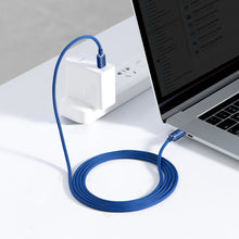 Заредете изображение във визуализатора на галерията – Baseus Crystal Shine Series cable USB cable for fast charging and data transfer USB Type C - USB Type C 100W 2m blue (CAJY000703) - TopMag
