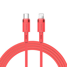 Заредете изображение във визуализатора на галерията – Joyroom cable USB Type C - Lightning PD 20W 1.2m red (S-1224N9) - TopMag
