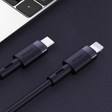 Заредете изображение във визуализатора на галерията – Joyroom cable USB Type C - Lightning PD 20W 1.2m blue (S-1224N9) - TopMag
