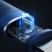 Заредете изображение във визуализатора на галерията – Joyroom cable USB Type C - Lightning PD 20W 1.2m blue (S-1224N9) - TopMag
