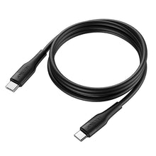 Заредете изображение във визуализатора на галерията – Joyroom durable USB Type C cable - USB Type C PD 60W 1.8m black (S-1830M3) - TopMag
