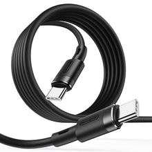Заредете изображение във визуализатора на галерията – Joyroom durable USB Type C cable - USB Type C 3A 1.8m black (S-1830N9) - TopMag
