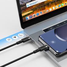 Заредете изображение във визуализатора на галерията – Joyroom durable USB Type C cable - USB Type C 3A 1.8m black (S-1830N9) - TopMag
