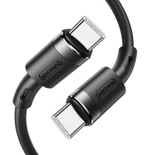 Заредете изображение във визуализатора на галерията – Joyroom durable USB Type C cable - USB Type C 3A 1.8m black (S-1830N9) - TopMag
