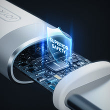 Заредете изображение във визуализатора на галерията – Joyroom durable USB Type C cable - USB Type C 3A 1.8m white (S-1830N9) - TopMag
