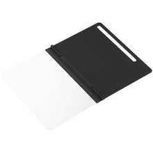 Заредете изображение във визуализатора на галерията – Note View Cover for Samsung Galaxy Tab S8 black (EF-ZX700PBEGEU)
