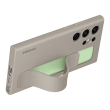 Заредете изображение във визуализатора на галерията – Samsung Standing Grip Case EF-GS928CUEGWW with holder / stand for Samsung Galaxy S24 Ultra - gray
