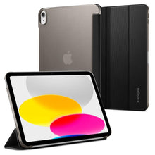 Заредете изображение във визуализатора на галерията – Spigen LIQUID AIR FOLIO IPAD 10.9 2022 BLACK
