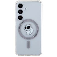 Заредете изображение във визуализатора на галерията – Karl Lagerfeld IML Choupette MagSafe case for Samsung Galaxy S24 - transparent

