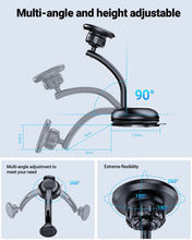 Заредете изображение във визуализатора на галерията – Acefast car holder to air vent with automatic opening and closing d9 black
