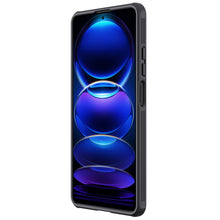 Заредете изображение във визуализатора на галерията – Nillkin CamShield Pro Case Cover for Xiaomi Redmi Note 12 Pro / Poco X5 Pro 5G Cover with Camera Cover Black
