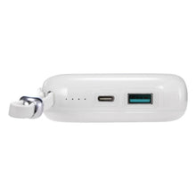 Заредете изображение във визуализатора на галерията – Joyroom powerbank 10000mAh Jelly Series 22.5W with built-in Lightning cable white (JR-L003)
